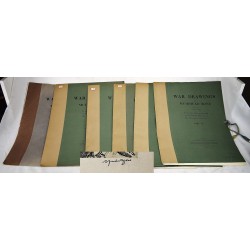 War Drawings. Edition de Luxe. Signed Proofs from the Collection presented to the British Museum by His Majesty's Government.